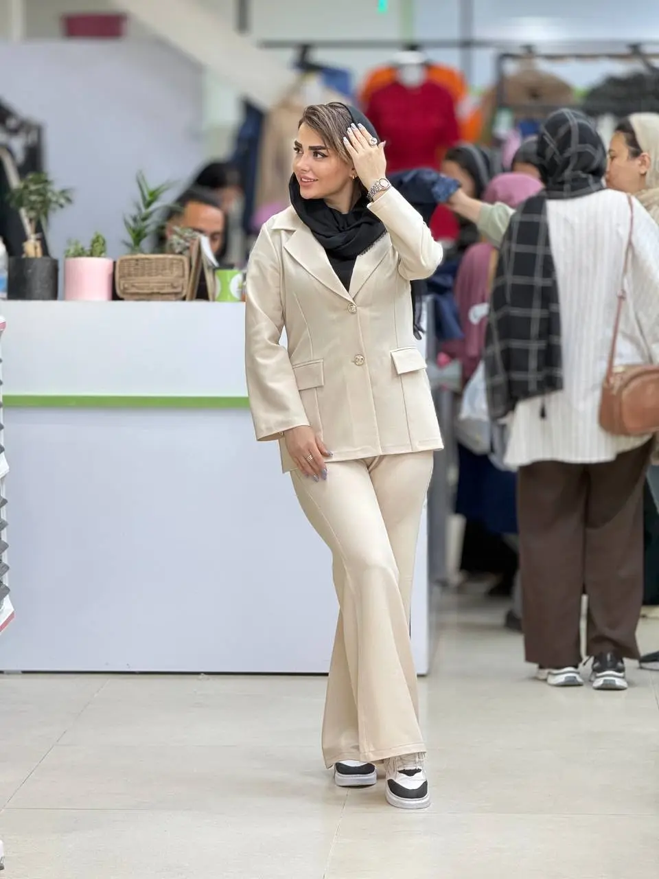 کت شلوار دو دکمه کوتاه کجرا